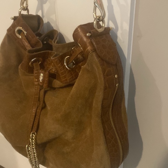 Cole Haan suede shoulder bag. Good used condition. - Picture 6 of 10